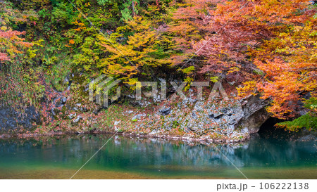 湯瀬渓谷(秋) 湯瀬渓谷(秋) 106222138