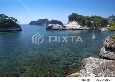 堂ヶ島の青い海 堂ヶ島の青い海 106223051