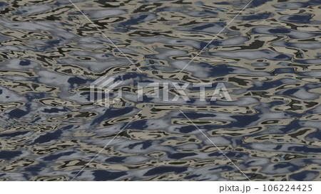 水面の不思議な模様 106224425