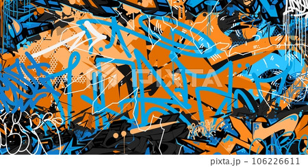 graffiti abstract