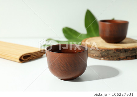 Cozy and tasty hot drink concept - asian tea Cozy and tasty hot drink concept - asian tea 106227931