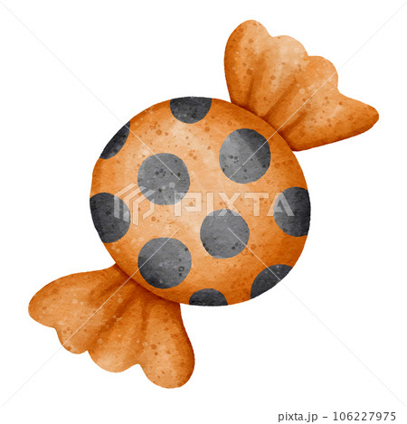 Halloween Illustration Set. realistic watercolor style painting. 106227975