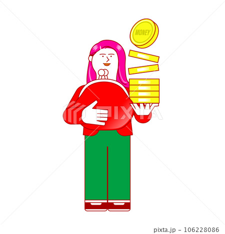 お金持ちの女性 お金持ちの女性 106228086