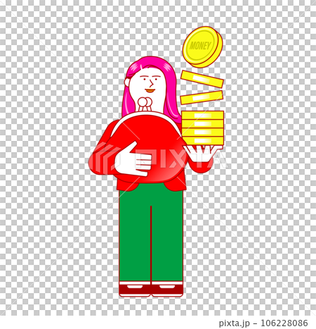 お金持ちの女性 お金持ちの女性 106228086