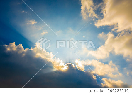 サンセットの空 106228110