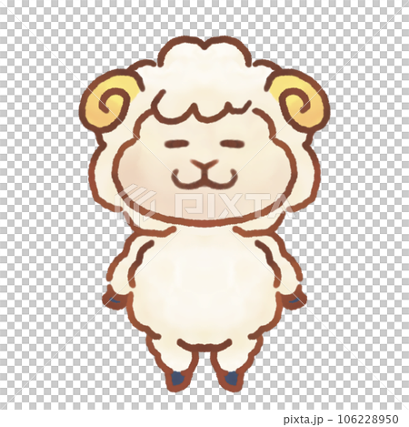 Standing pose_sheep_01 Standing pose_sheep_01 106228950