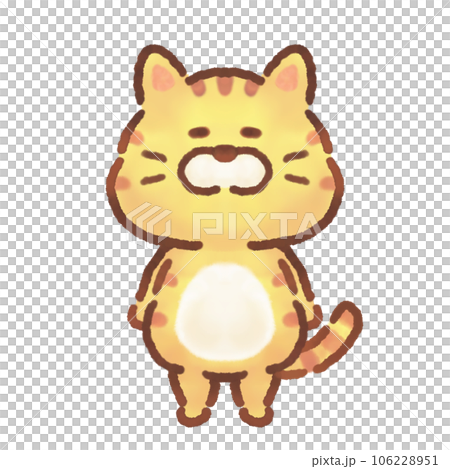 站立姿勢_cat_01 106228951