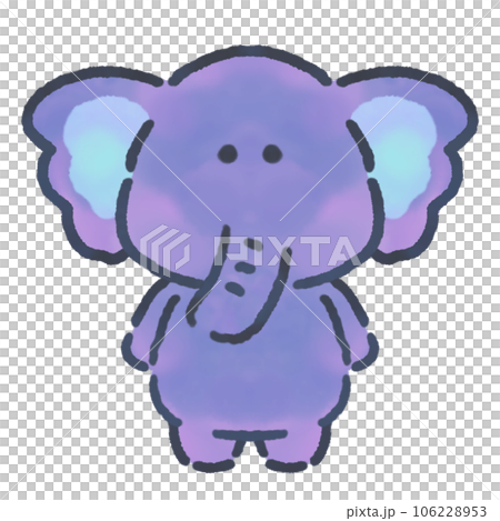 Standing pose_elephant_01 Standing pose_elephant_01 106228953