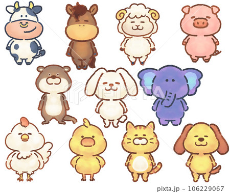 動物セット_01 106229067