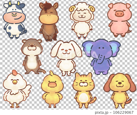 動物セット_01 106229067