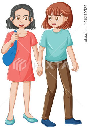 Two Puberty Girls as Friends Two Puberty Girls as Friends 106230522