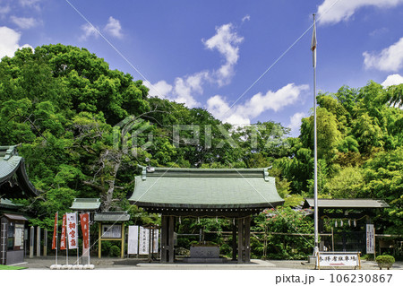 東京都杉並区　大宮八幡宮　神門　源頼朝により建設 106230867