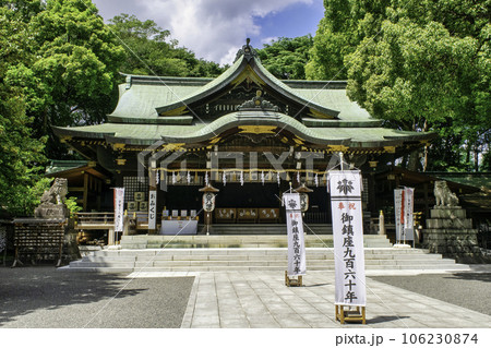 東京都杉並区　大宮八幡宮　拝殿　源頼朝により建設 106230874