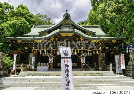 東京都杉並区　大宮八幡宮　拝殿　源頼朝により建設 106230875