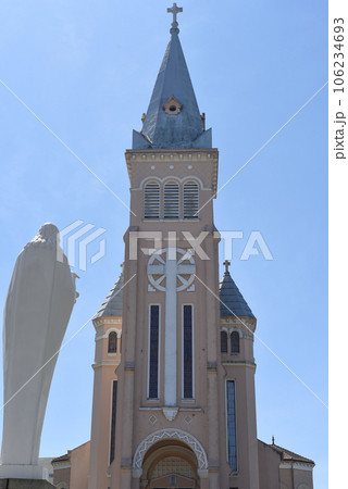 The St. Nicholas Cathedral  built as a Catholic parish by the French in 1931 106234693
