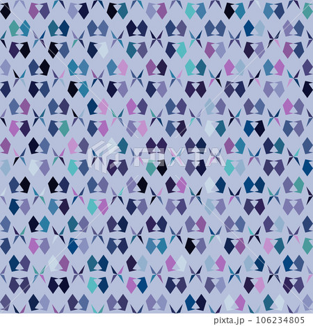 Modern retro geometric pattern background. Vector illustration. Best use in web design, business card, invitation, poster, textile print. Modern retro geometric pattern background. Vector illustration. Best use in web design, business card, invitation, poster, textile print. 106234805
