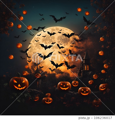 Halloween background 106236017