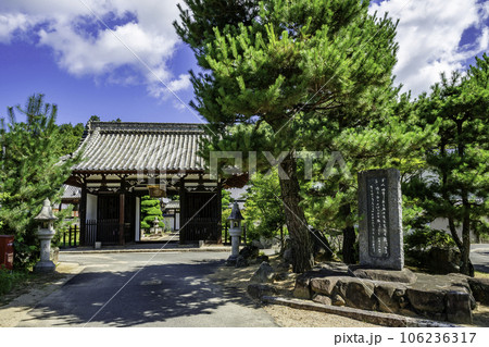 備後国分寺　仁王門　広島県福山市 106236317