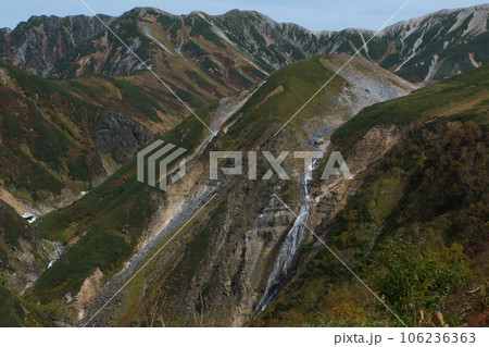 消失した在りし日の立山天狗平のソーメン滝2017年10月1日撮影 消失した在りし日の立山天狗平のソーメン滝2017年10月1日撮影 106236363
