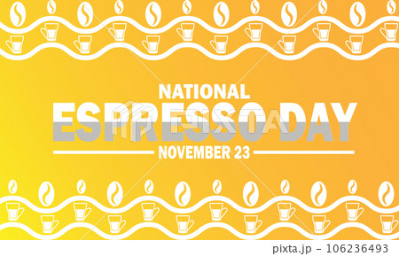 National Espresso Day Concept 106236493