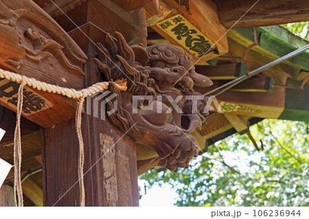 品川神社の社殿【東京都品川区】 品川神社の社殿【東京都品川区】 106236944