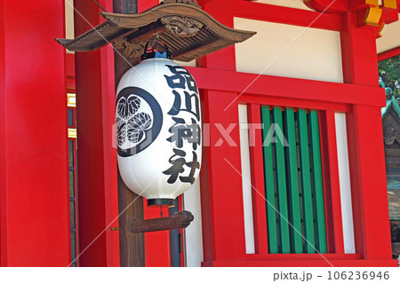 品川神社の社殿【東京都品川区】 品川神社の社殿【東京都品川区】 106236946