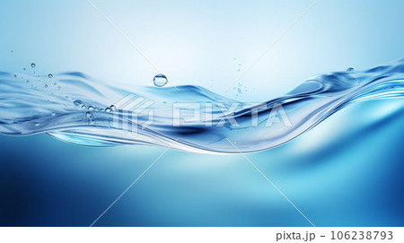 Blue water background 106238793