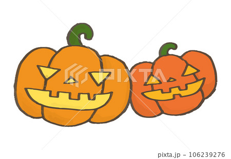 ハロウィン】かわいいジャコランタンのイラストのイラスト素材