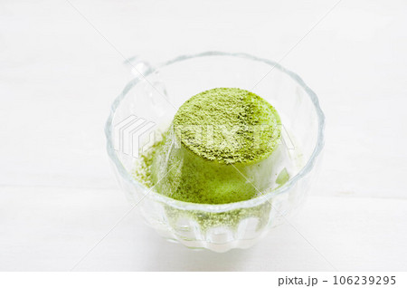 和スイーツ　抹茶プリン 106239295