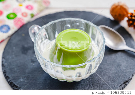 抹茶ミルクプリン 抹茶ミルクプリン 106239313