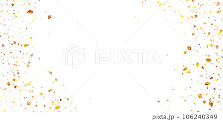 金色風のキラキラしたイラスト素材 金色風のキラキラしたイラスト素材 106240349