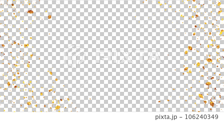 金色風のキラキラしたイラスト素材 金色風のキラキラしたイラスト素材 106240349