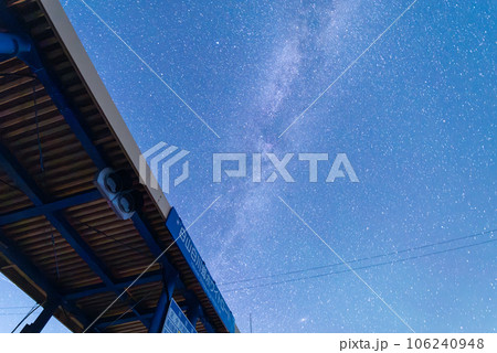 【白山白川郷ホワイトロード】夏の星降る夜空 【白山白川郷ホワイトロード】夏の星降る夜空 106240948