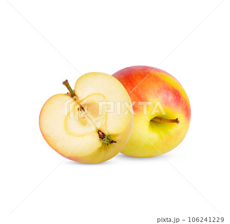 Fresh apple isolated on white background Fresh apple isolated on white background 106241229
