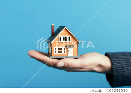 ミニチュア模型で作られた家のイメージ 106241519