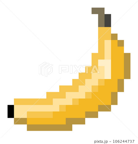 Banana Pixel Art  106244737