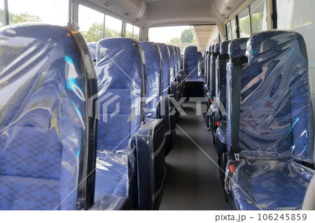 マイクロバスの車内(29人乗り) マイクロバスの車内(29人乗り) 106245859