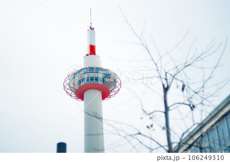 オールドレンズで撮った京都タワー 106249310
