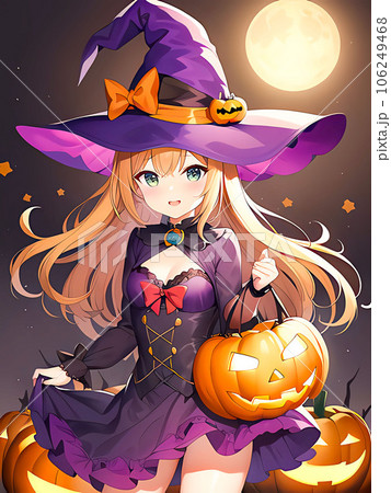 ハロウィン, イラスト, 素材, 壁紙, ジャック・オ・ランタン