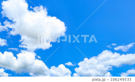青空と白い雲 青空と白い雲 106249535