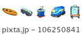 3D icon world tourism day collection rendered isolated on the transparent background 106250841