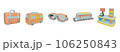 3D icon world tourism day collection rendered isolated on the transparent background 106250843