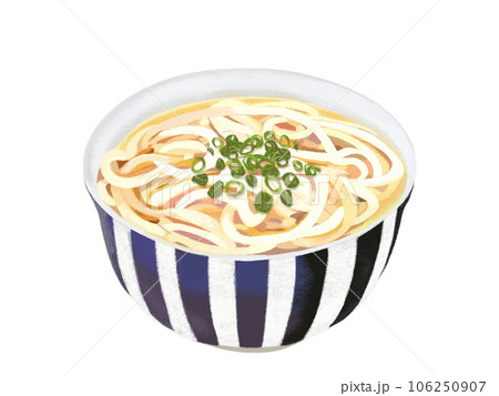 素うどん（ネギ入り） 106250907