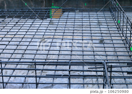 住宅基礎の土間配筋 106250980