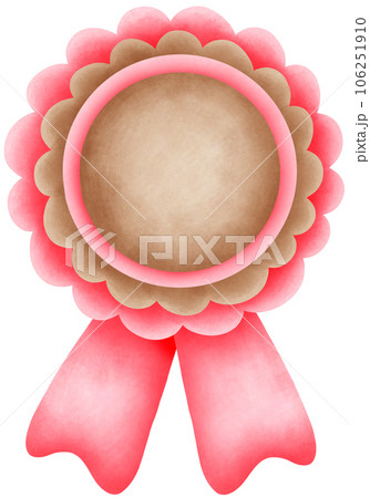 watercolor medal illustration 106251910