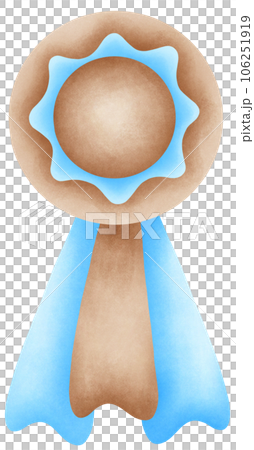 watercolor medal illustration 106251919