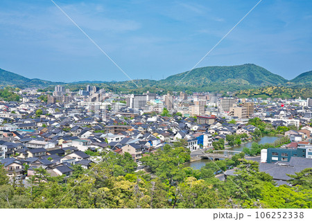 【松江城より松江市内を一望】 島根県松江市殿町 106252338