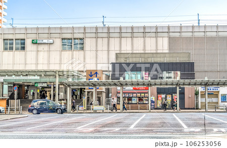 千葉県市川市の都市風景 市川駅 千葉県市川市の都市風景 市川駅 106253056