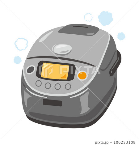 保温中の炊飯器　文字なし 106253109