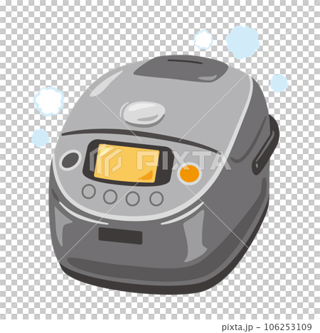 保温中の炊飯器　文字なし 106253109